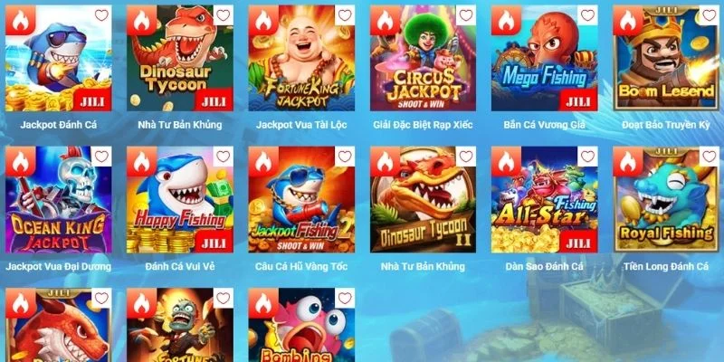 Top những bãi săn đẫm máu được săn đón nhất tại bắn cá JILI