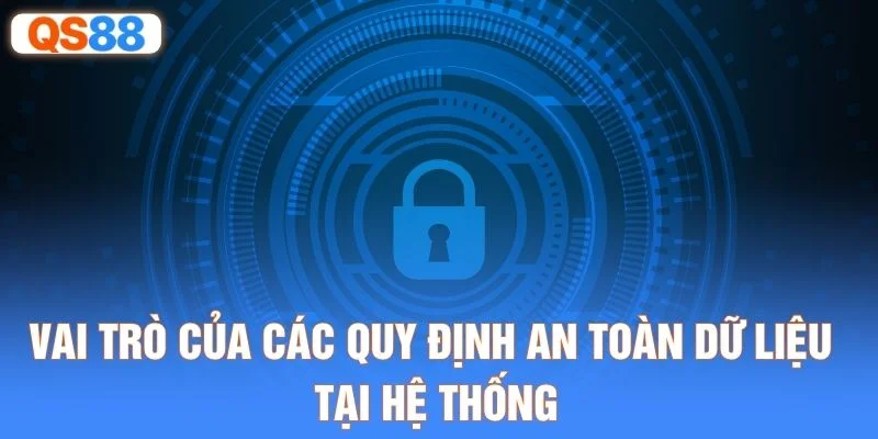 Vai trò của các quy định an toàn dữ liệu tại hệ thống